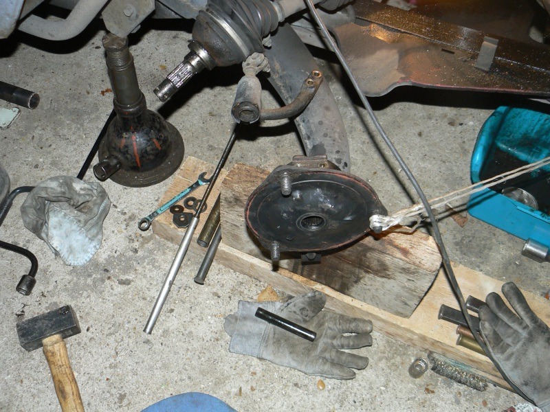 outil démontage roulement 2cv