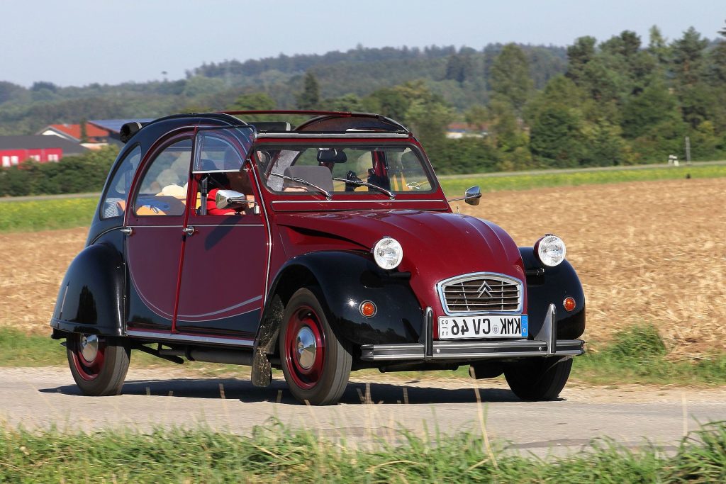 poids 2cv