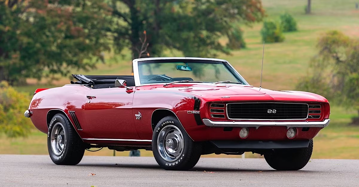 camaro ss 1969 convertible